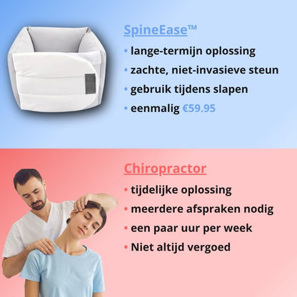 SpineEase™ Rugsteun Kussen  – Verlicht Rugpijn, Heuppijn en Ischias