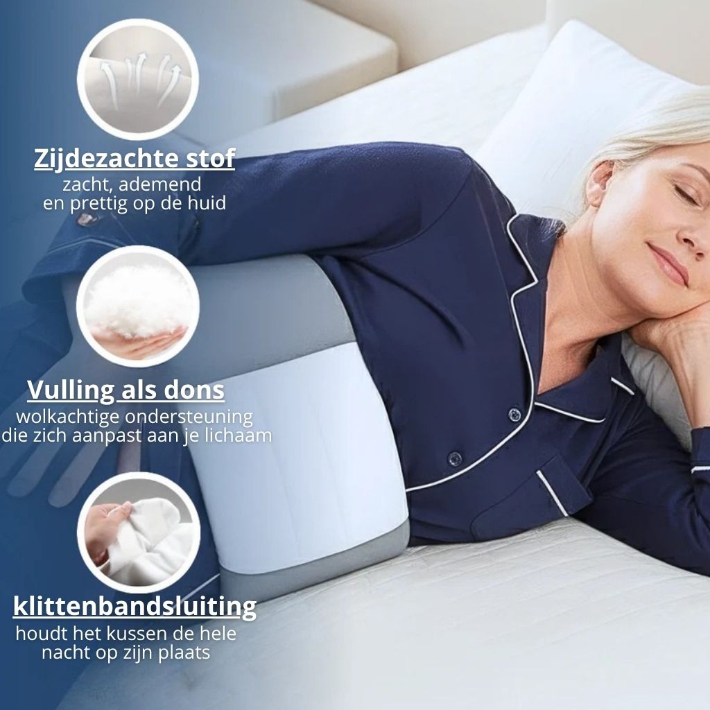 SpineEase™ Rugsteun Kussen  – Verlicht Rugpijn, Heuppijn en Ischias