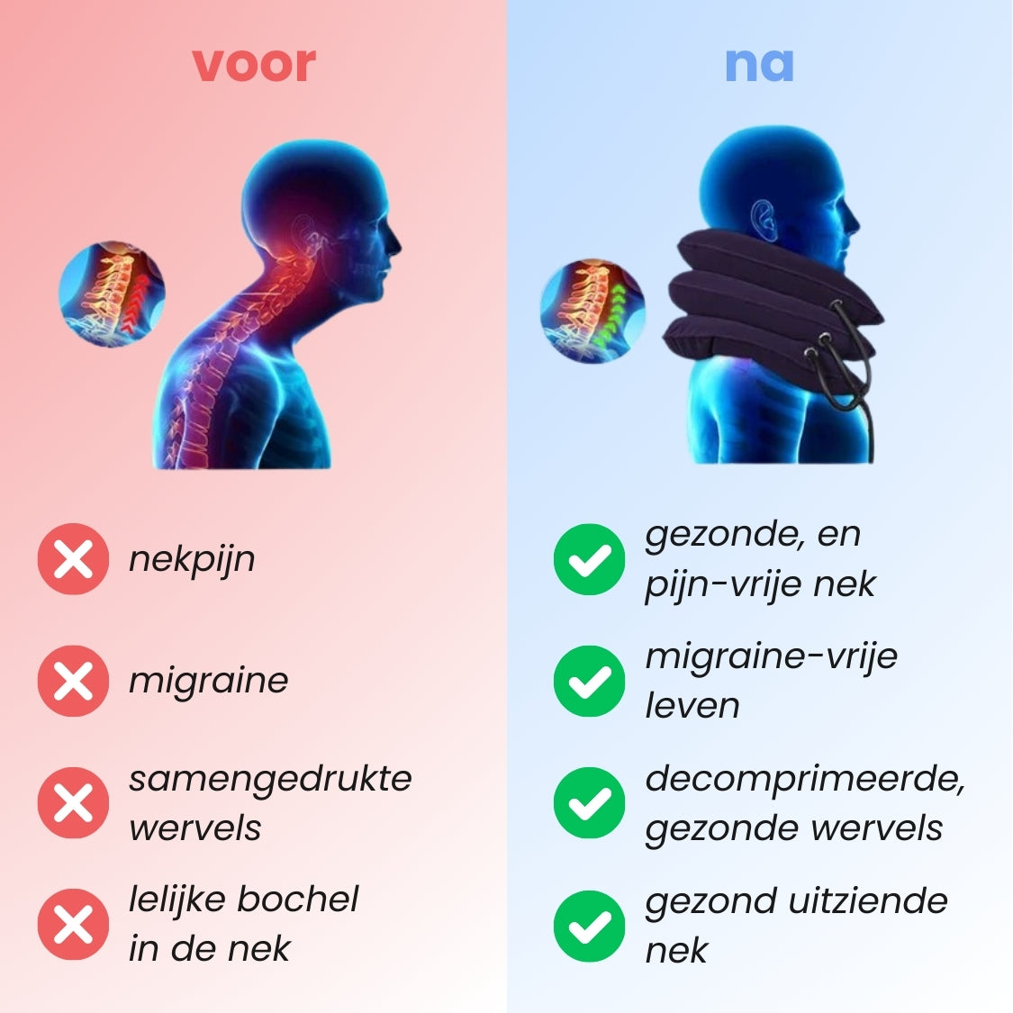 NekStrek™ - cervicale tractie apparaat